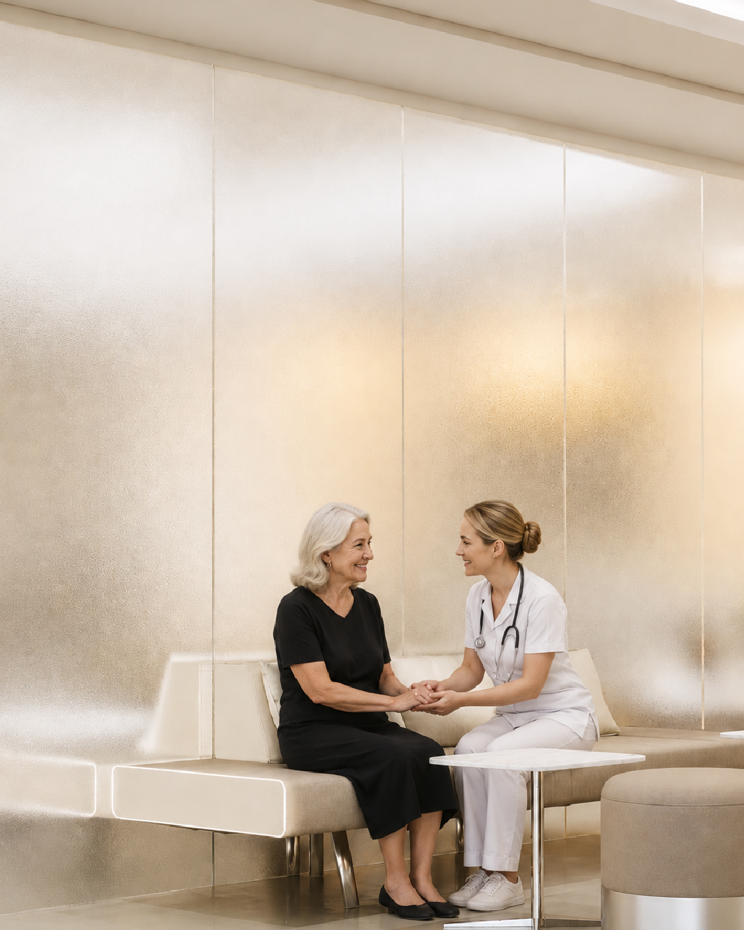 A licensed provider reviewing a patient case